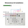 Buy cheap Tuya Smart 1.8KW Curtain Switch 118 US Brazil Tailand Vietnam Us Australia Standard Blind Roller Smart Switch from wholesalers