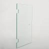 Buy cheap Bathroom Decorative Hollow Structure Clear Tempered Glass for Frameless Shower Doors from wholesalers