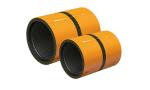 Low-Torque Molybdenum Disulfide Casing Couplings 9-5/8 Inch 47 lb/ft 0.625 WT