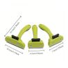 Buy cheap Green Dog Deshedding Tool Sustainable Self Cleaning Cat Brush from wholesalers