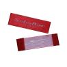 Buy cheap Stamped Color Satin Clothing Woven Labels Combing machine Woven Soft Edge Protecting Skin from wholesalers