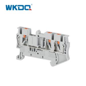 Buy cheap Spring Cage Connection Din Rail 2.5mm Terminal Block from wholesalers
