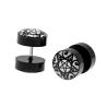 Buy cheap New Earings Fashion Jewelry Women's Ear Stud Barbell Piercing Punk Men Earrings Black from wholesalers