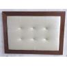 Buy cheap Wood frame fabric upholstery button tufted king size headboard of hotel bedroom furniture from wholesalers