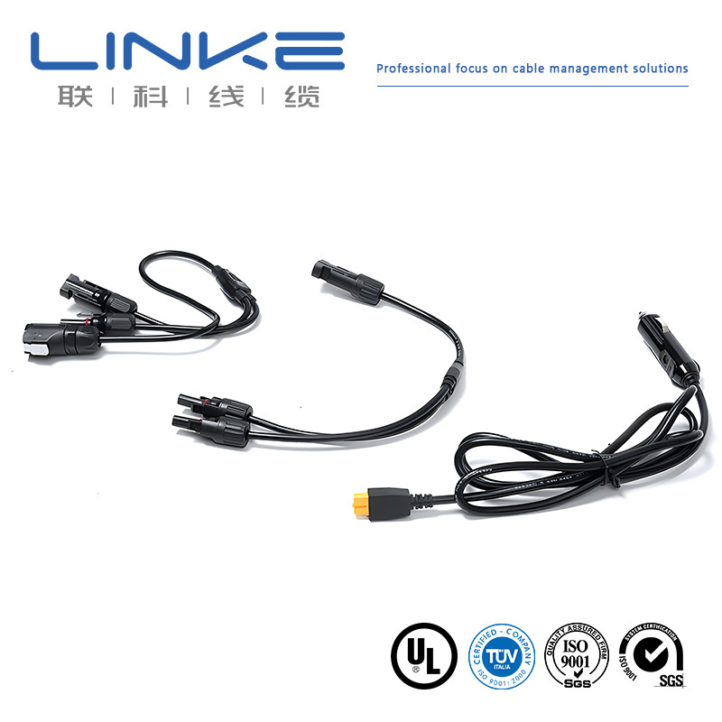 45A Connector to Mc4 Energy Storage 10AWG Photovoltaic DC Solar Cable
