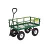 Buy cheap Steel And Wood Tool Garden Utility Cart Customizable with Mesh Platform from wholesalers