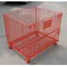 Buy cheap 50*50mm Hole Wire Mesh Container Pallet Cages from wholesalers