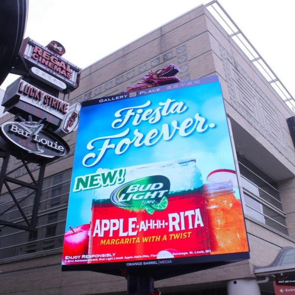Buy cheap IP65 Waterproof outdoor P10 Led Billboard Display rental / Full Color electronic sign boards from wholesalers
