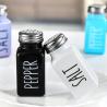Buy cheap Empty Square Pepper Glass Bottle 80ml Packaging Rectangle Spice Seasoning Jar from wholesalers