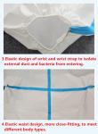 CE FDA certified Disposable Hospital Full-body Anti-Virus Coverall Safety