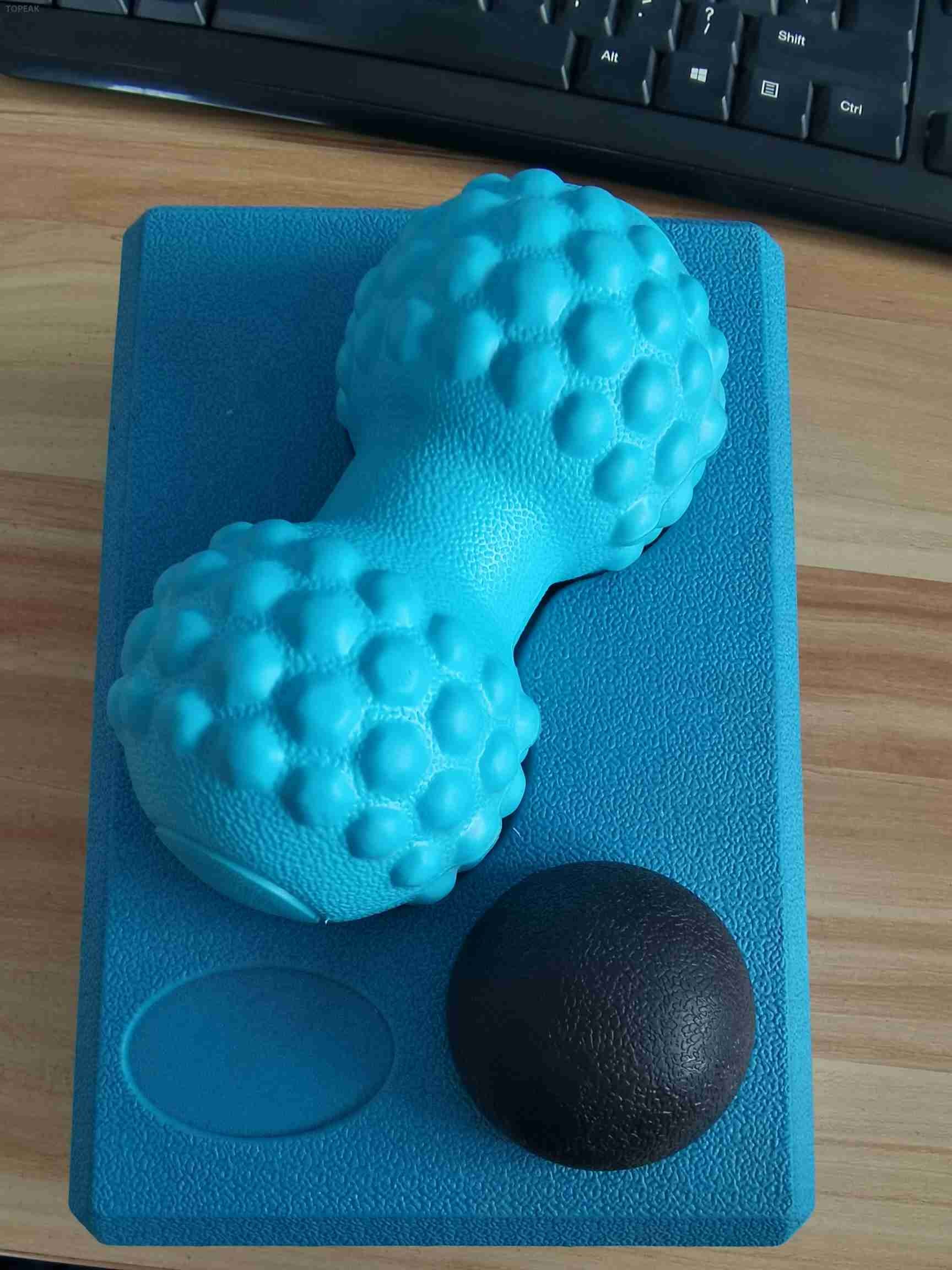 4 Inch 3 Inch Eva Yoga Block 2 Pack Yogabody Massage Ball Self Massage