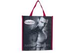 Heavy Duty Laminated Non Woven Fabric Shopping Bags For Groceries Storage