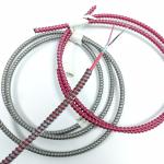 KPSng A -FRLS 2*2*1.0 2 Core Shield Red Armored Fire Alarm Cable with PVC
