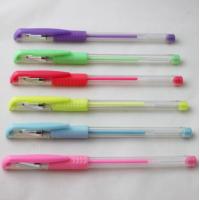 Buy cheap neon gel ink pen, neon gel pen,12 colors available,good for school & office use product