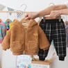 Buy cheap 120cm 47.2in Winter Children'S Clothing Cartoon Teddy Bear Sweatsuit Hooded Velvet Suit from wholesalers