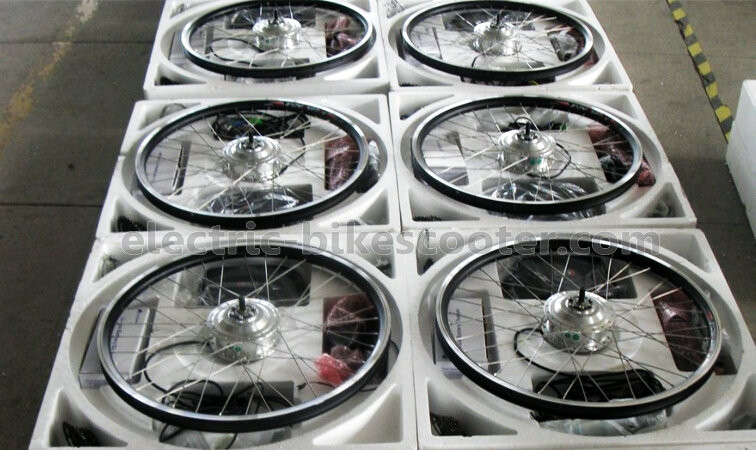 36V 250W Motorized Bike Conversion Kit 26" Wheel High Speed Electric Motor