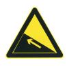 Buy cheap Steep slope sign from wholesalers