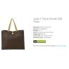 Buy cheap Gussetted Colored PP Tote, Jute 2 Tone Small, Gift Tote Matt Laminated Shopper, Tote NW Shopping from wholesalers