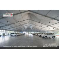 Buy cheap 30m White PVC High Peak Tents with Hard Pressed Extruded Aluminum Alloy Frame product