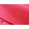 Buy cheap 2523 Red Acrylic Coated Fiberglass Fabric Industrial Fire Blanket / Curtain from wholesalers