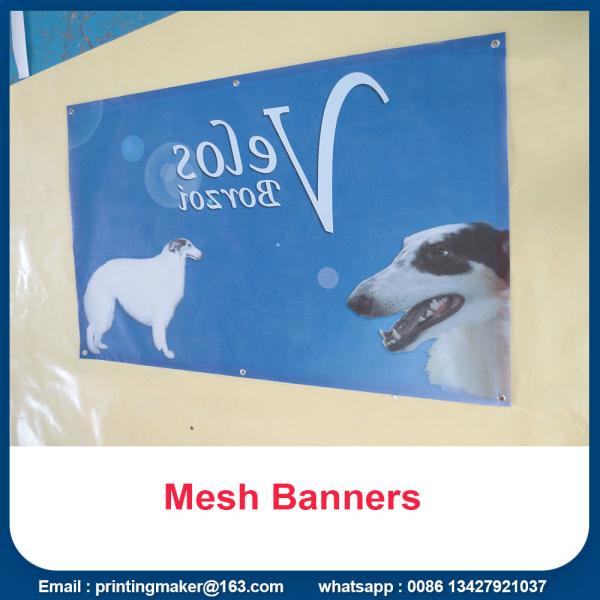 Buy cheap Advertising Plastic PVC Banner Printing Vinyl Mesh Signs from wholesalers