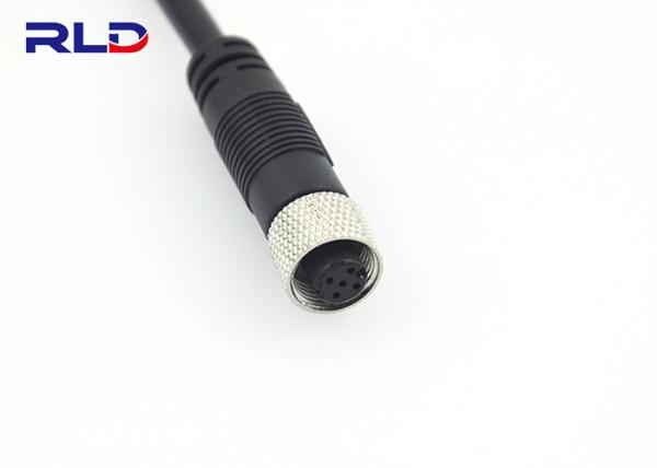 Metal Nut Locking Waterproof Cable Connector Male Female Extension Cable