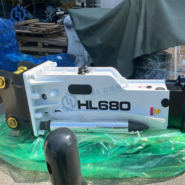 Buy cheap HL800 HL1000 HL1400 HL1500 HL1600 Durable Hydraulic Breaker Open Box Skid Loader Backhoe Type Fit 0.8-90 Ton Excavator from wholesalers