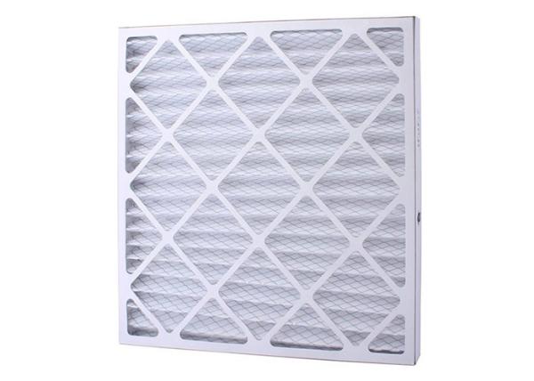 Buy cheap G4 Paper Cardboard Air Filter Galvanized Iron Mesh Included AHU System Supply from wholesalers