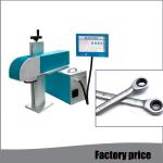 Automatic Raycus Metal Marking Machine Portable Fiber Laser Engraver High