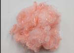Non Silicon 65mm Dope Dyed Polyester Solid Recycled Polyester Fiber