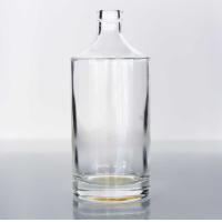 Buy cheap Vacuum Electroplating Glass Gin Bottle Natural Cork Synthetic Cork product