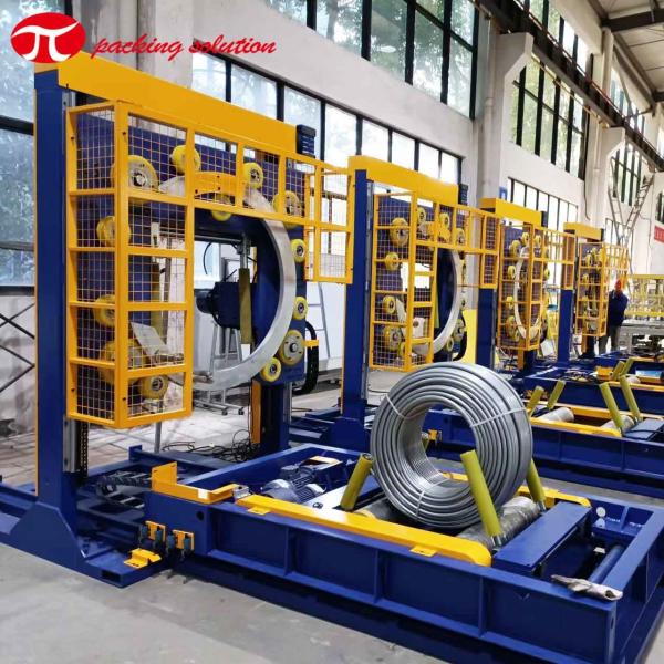 Buy cheap Factory Supply Copper Coil Packaging Line 380V Conveying Pneumatic Driven from wholesalers