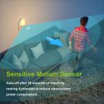 0.5W 2700K Plug In Motion Sensor Light Warm White Dusk To Dawn AC110V