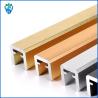 Buy cheap Golden Stair Railing Aluminum Handrail Profiles Decoration Interior from wholesalers