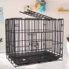 Buy cheap Dog Cat Pet Training Products Bottomless Quadrate Stainless Steel Dog Cages from wholesalers