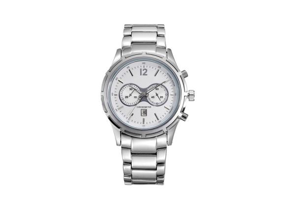 Buy cheap Timepieces Gent Stainless Steel Chronograph Watch 10ATM Water Resistant from wholesalers