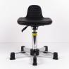 Buy cheap Production Line Ergonomic ESD Chairs Polyurethane Material , Anti Static Stool from wholesalers