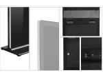 Floor Standing Vertical TV Touch Screen Kiosk 4k Indoor Advertising Player
