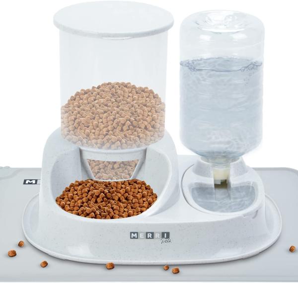 Buy cheap Dry Food Cat Gravity Feeder With Automatic Water Dispenser from wholesalers