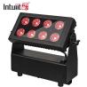 Buy cheap 8x15w RGBW DMX512 IP65 Waterproof DJ Wedding Stage City Color Wall Washer Outdoor Flood LED Wash Light from wholesalers