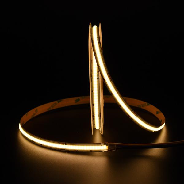 Buy cheap COB CCT 640 LEDs Light Strip High Density Flexible FOB For Cabinet Bookcase Counter Bedroom from wholesalers