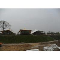 Buy cheap Heat Insulation Hotel Portable Glamping Tents UV Protection White Anti - Aging product