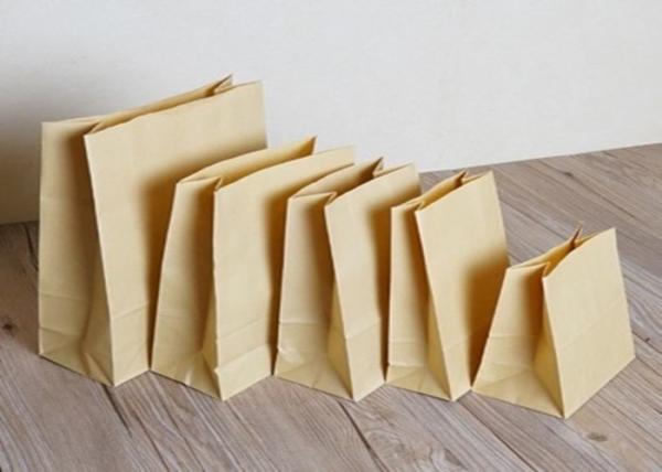 Buy cheap 60gsm Kraft Waterproof Fast Food Paper Bags from wholesalers
