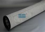 Homopolymer Acrylic Dust Collector Bags , Baghouse Filter Bags With Flat Sewn