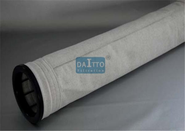 Buy cheap Homopolymer Acrylic Dust Collector Bags , Baghouse Filter Bags With Flat Sewn Top from wholesalers