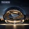 Buy cheap Metal Art Twisted Star Ring Stainless Steel Outdoor Sculpture from wholesalers
