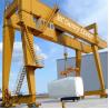 Buy cheap 16 Ton Double Beam Magnetic Traveling Rail Gantry Crane Cabin Control from wholesalers