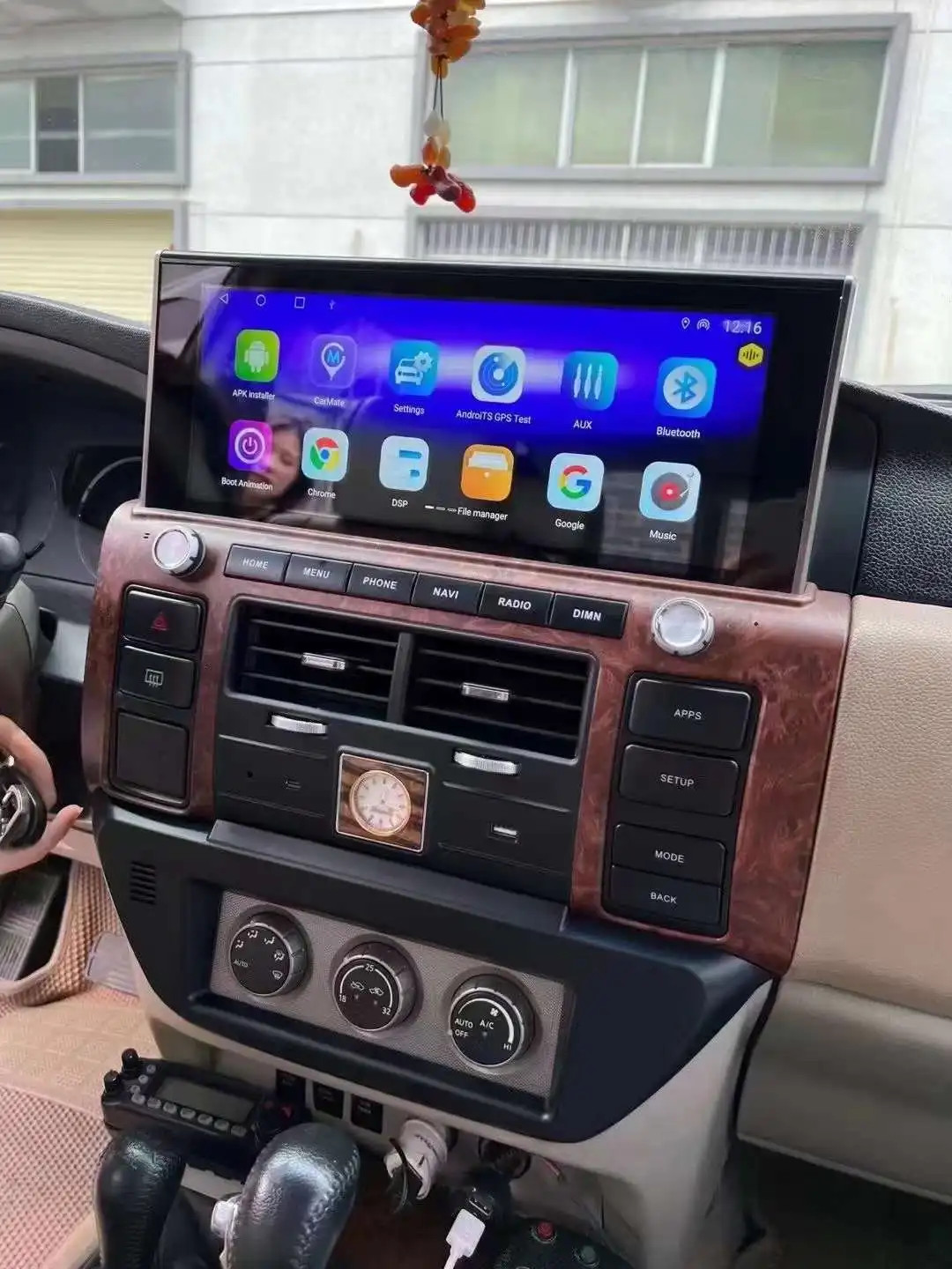 12.3 Inch Android 10 Auto Radio QLED Car Navigation Radio For NISSAN PATROL Y61 2006-2022