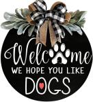 Wooden vintage Home welcome door hanger , Home Garden Decor