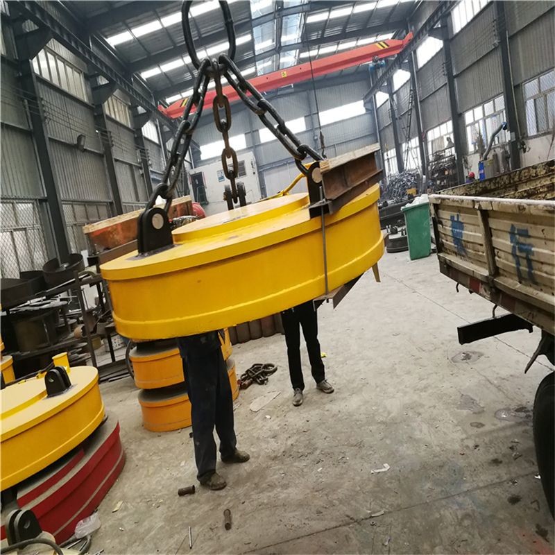 Round Type Electromagnetic Plate For The Best Solution For Steel Manufacturing